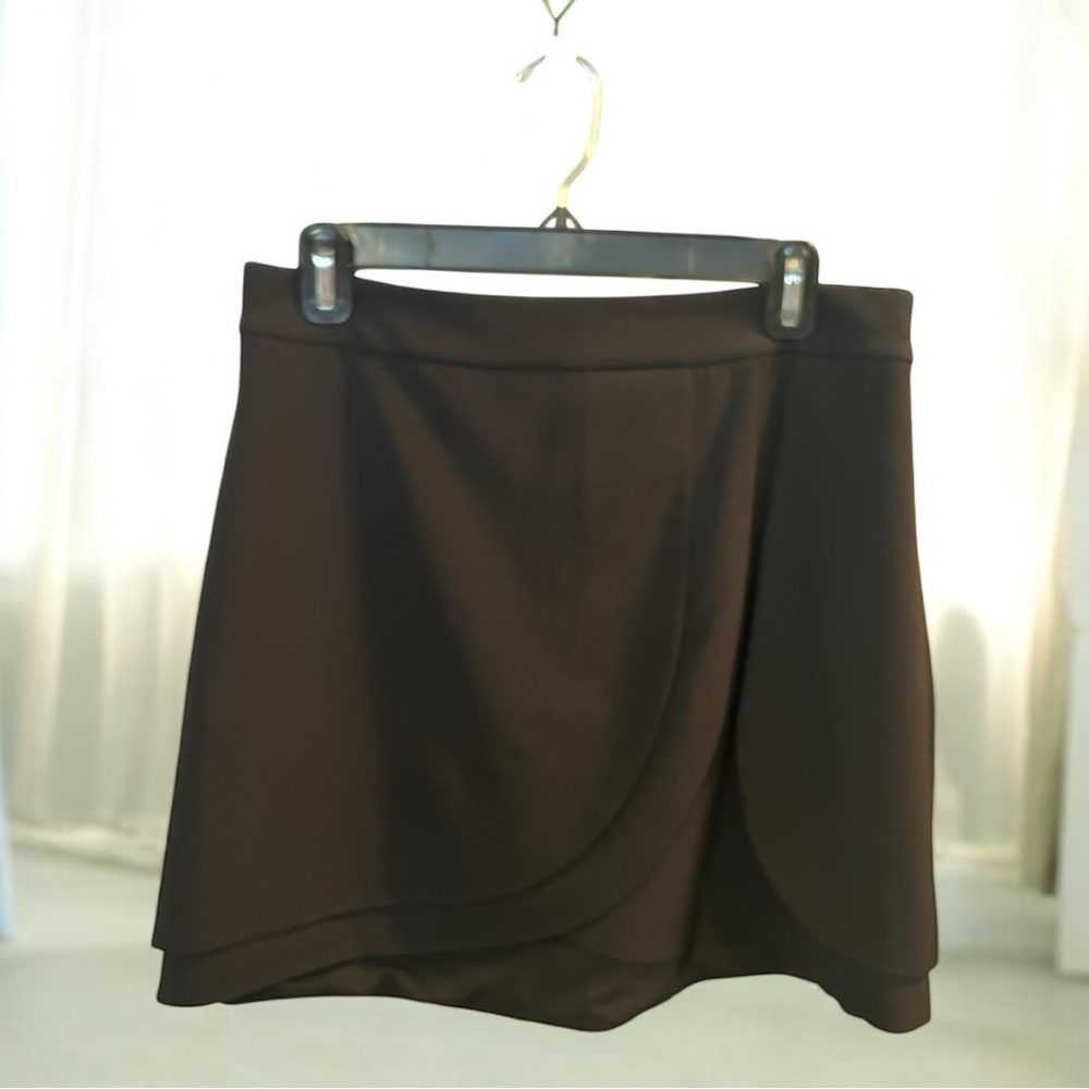 Alice + Olivia Nicolina Black Mini Skirt
